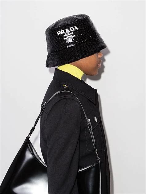 prada bobble hat|prada hat farfetch.